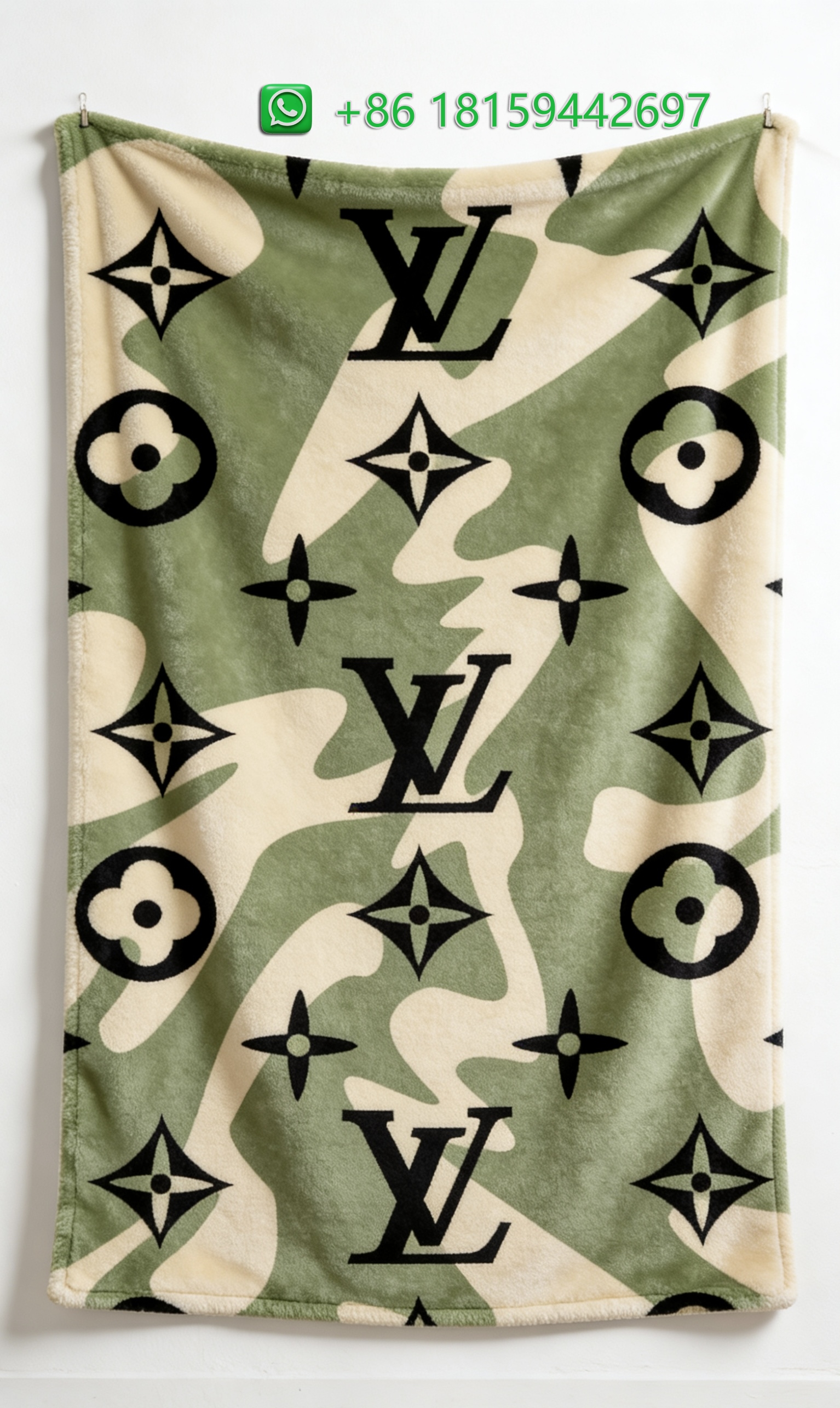 Louis Vuitton Throw Blankets